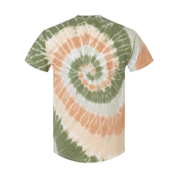 Dyenomite Multi-Color Spiral Tie-Dyed T-Shirt - Dyenomite Multi-Color Spiral Tie-Dyed T-Shirt - Image 69 of 74
