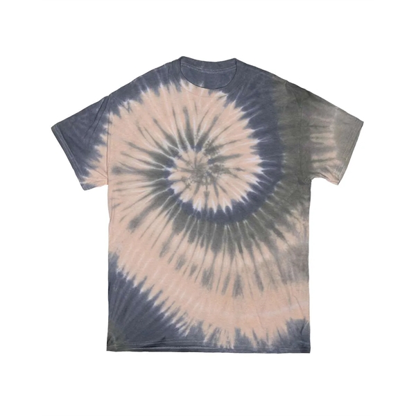 Dyenomite Multi-Color Spiral Tie-Dyed T-Shirt - Dyenomite Multi-Color Spiral Tie-Dyed T-Shirt - Image 72 of 74