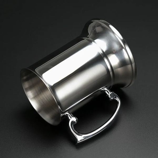 Beer mug in stainless steel, 20 oz. - Beer mug in stainless steel, 20 oz. - Image 0 of 3