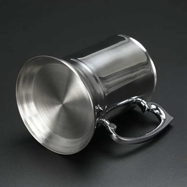 Beer mug in stainless steel, 20 oz. - Beer mug in stainless steel, 20 oz. - Image 1 of 3