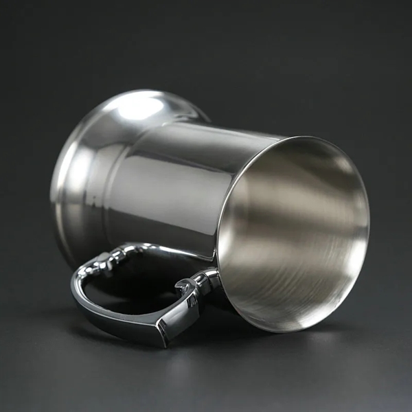 Beer mug in stainless steel, 20 oz. - Beer mug in stainless steel, 20 oz. - Image 2 of 3