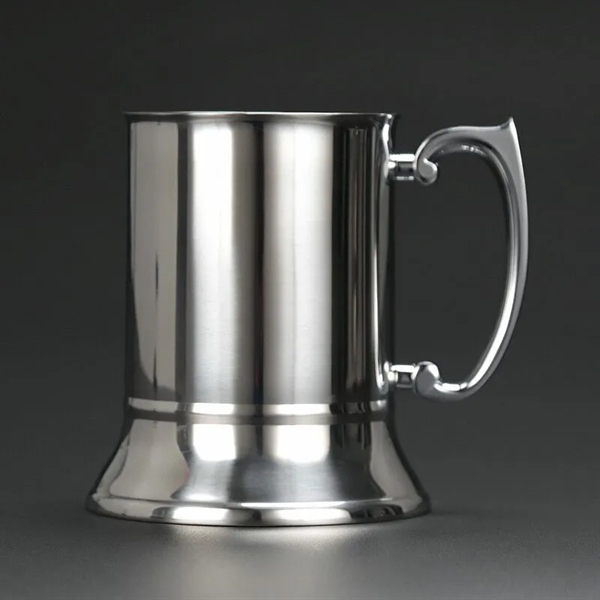 Beer mug in stainless steel, 20 oz. - Beer mug in stainless steel, 20 oz. - Image 3 of 3