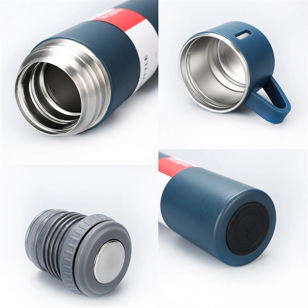 Insulated Water Bottle With Three Cup Set - Insulated Water Bottle With Three Cup Set - Image 3 of 3