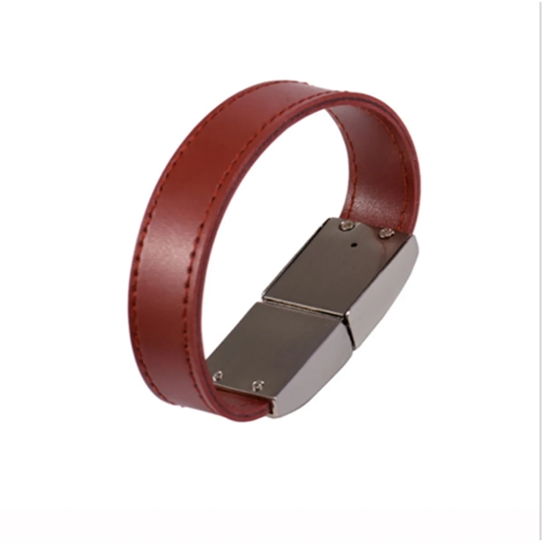 Leather Bracelet Usb Stick - Leather Bracelet Usb Stick - Image 6 of 6