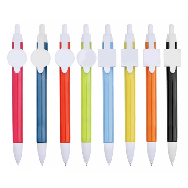 Round Clip Ball Pen Premium Ink - Round Clip Ball Pen Premium Ink - Image 8 of 10