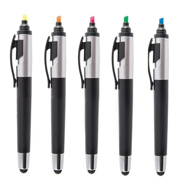 Colortouch Gift Multi-color Highlighter Ball Pen - Colortouch Gift Multi-color Highlighter Ball Pen - Image 3 of 3