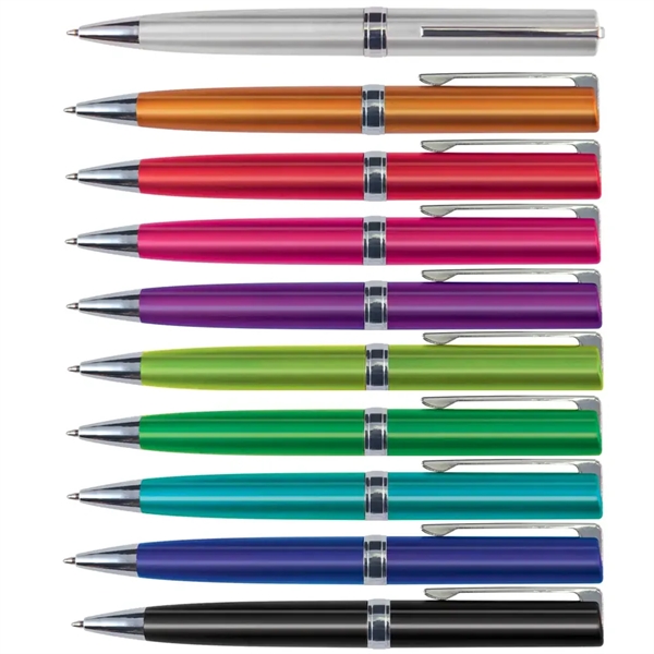 Curie Metallic Twist Ballpoint Pens - Curie Metallic Twist Ballpoint Pens - Image 2 of 2