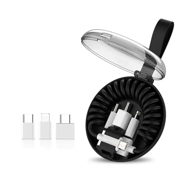 Flexcharge All-in-1 Spring Coil Charging Cable - Flexcharge All-in-1 Spring Coil Charging Cable - Image 7 of 7