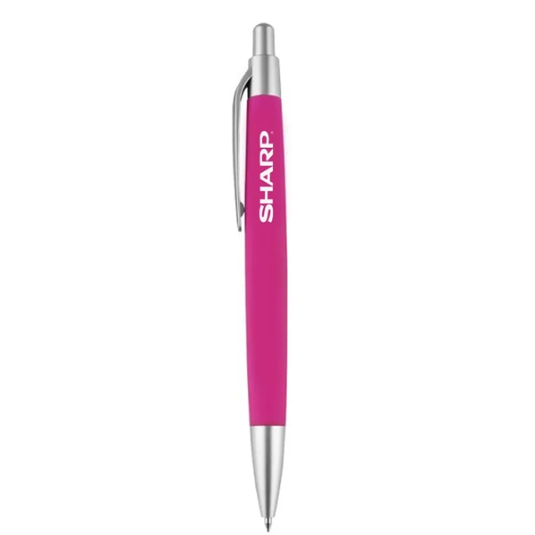 Rubber Coated Hotel Pen - Rubber Coated Hotel Pen - Image 1 of 2
