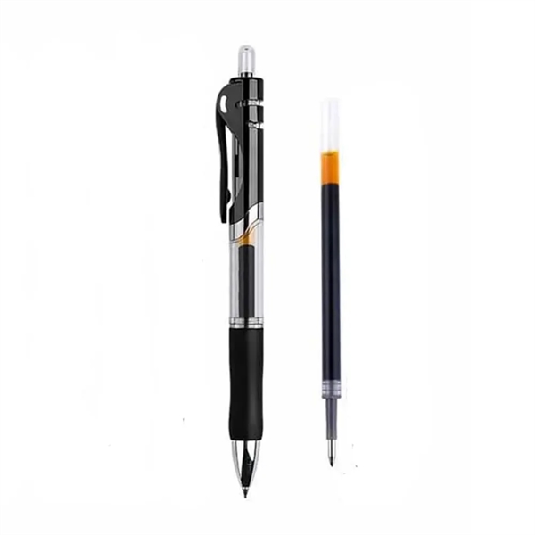 Inkflow Retractable Gel Pens With Rubber Grip - Inkflow Retractable Gel Pens With Rubber Grip - Image 6 of 6