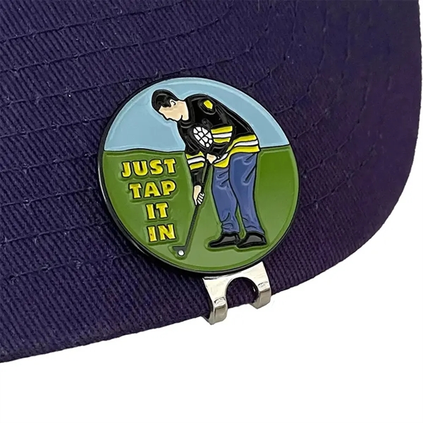 Custom Magnetic Golf Ball Marker Hat Clip - Custom Magnetic Golf Ball Marker Hat Clip - Image 0 of 4