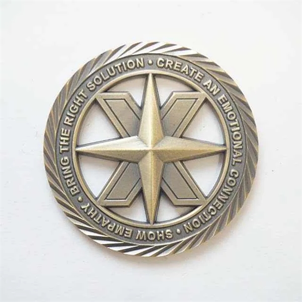 Die Casting Challenge Coin - Die Casting Challenge Coin - Image 1 of 2