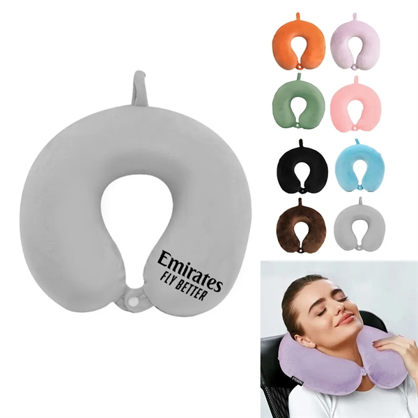Comfort Microbead Travel Neck Pillow - Comfort Microbead Travel Neck Pillow - Image 0 of 3