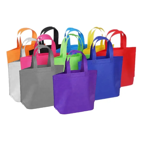 Foldable Eco Friendly Custom Non-Woven Tote Bag - Foldable Eco Friendly Custom Non-Woven Tote Bag - Image 1 of 1