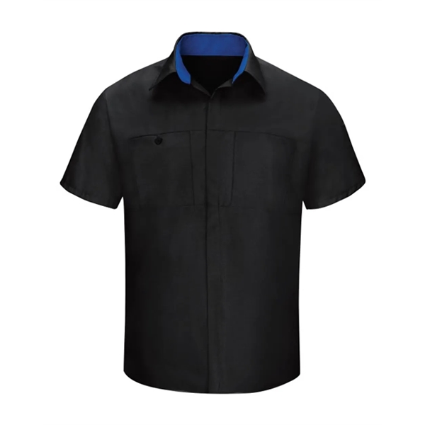 Red Kap Performance Plus Short Sleeve Shirt with Oilblok ... - Red Kap Performance Plus Short Sleeve Shirt with Oilblok ... - Image 5 of 16