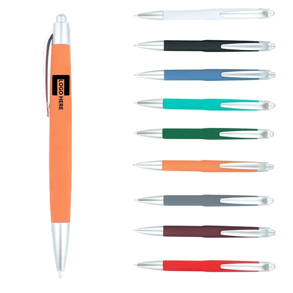 Click ABS Plastic Ballpoint Pen w/ Custom Imprint - Click ABS Plastic Ballpoint Pen w/ Custom Imprint - Image 0 of 1