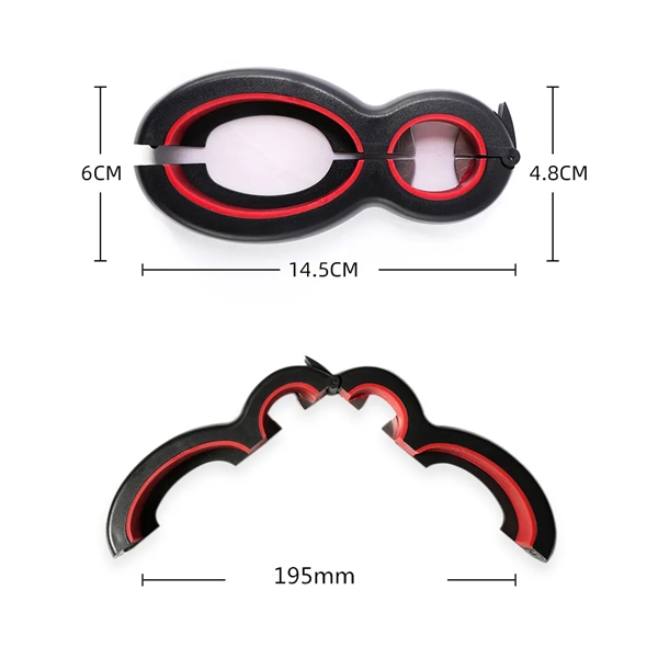 6 In 1 Multi Jar Can Bottle Opener - 6 In 1 Multi Jar Can Bottle Opener - Image 1 of 1