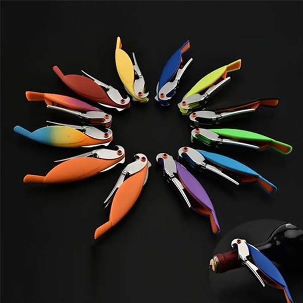 Parrot Wine Bottle Opener/ Corkscrew - Parrot Wine Bottle Opener/ Corkscrew - Image 1 of 3