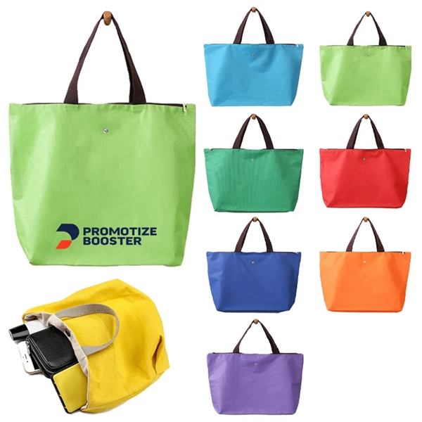 Folding Oxford Cloth Shopping Bag - Folding Oxford Cloth Shopping Bag - Image 0 of 8