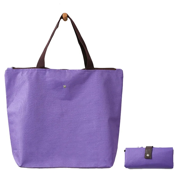 Folding Oxford Cloth Shopping Bag - Folding Oxford Cloth Shopping Bag - Image 2 of 8