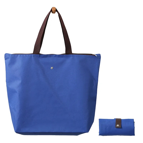 Folding Oxford Cloth Shopping Bag - Folding Oxford Cloth Shopping Bag - Image 6 of 8