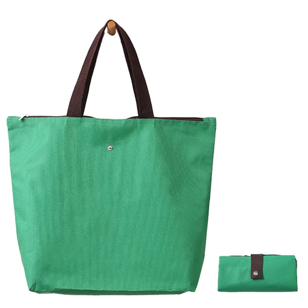Folding Oxford Cloth Shopping Bag - Folding Oxford Cloth Shopping Bag - Image 7 of 8