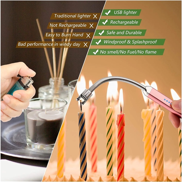 Rechargeable USB Electric Arc Lighter - Rechargeable USB Electric Arc Lighter - Image 13 of 15