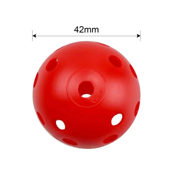 Golf Hollow Ball Pickleball Balls-26 Holes 1.7"W 0.61oz - Golf Hollow Ball Pickleball Balls-26 Holes 1.7"W 0.61oz - Image 1 of 9