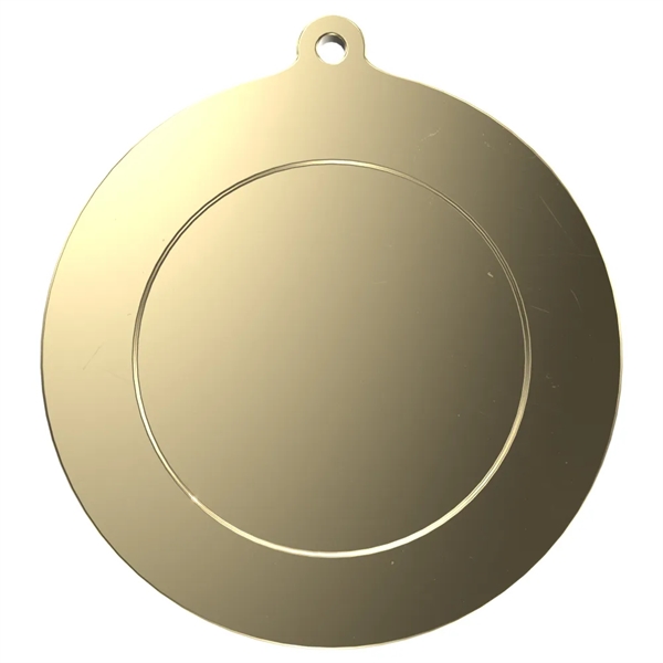 Express 2 1/4" Texture Tone® Medium Flat Medal - Express 2 1/4" Texture Tone® Medium Flat Medal - Image 6 of 10