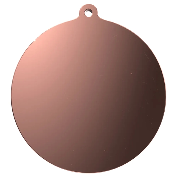 Express 2 1/4" Texture Tone® Medium Flat Medal - Express 2 1/4" Texture Tone® Medium Flat Medal - Image 10 of 10