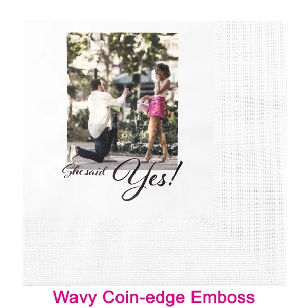 3 Ply Full Color Digital Print Beverage Napkins - 3 Ply Full Color Digital Print Beverage Napkins - Image 3 of 4