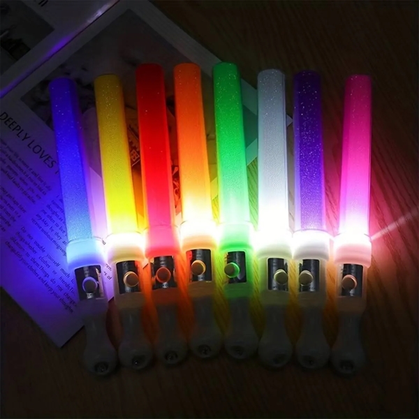 Multi Color Flashing Led Concert Stick - Multi Color Flashing Led Concert Stick - Image 4 of 9