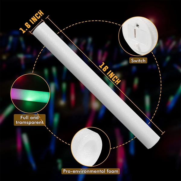 Colorful Sponge Glow Sticks - Colorful Sponge Glow Sticks - Image 2 of 8