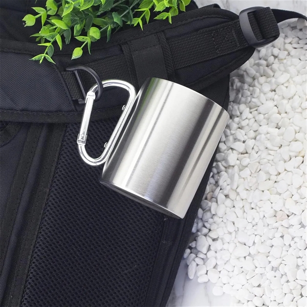 Portable Camping Carabiner Mug - Portable Camping Carabiner Mug - Image 4 of 7