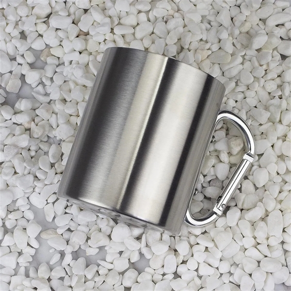 Portable Camping Carabiner Mug - Portable Camping Carabiner Mug - Image 6 of 7
