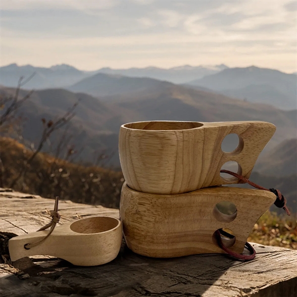 Wooden Coffee Mug - Wooden Coffee Mug - Image 3 of 6