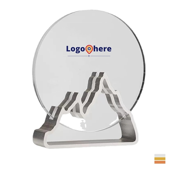 Crystal Globe Pedestal Trophy - Crystal Globe Pedestal Trophy - Image 0 of 3