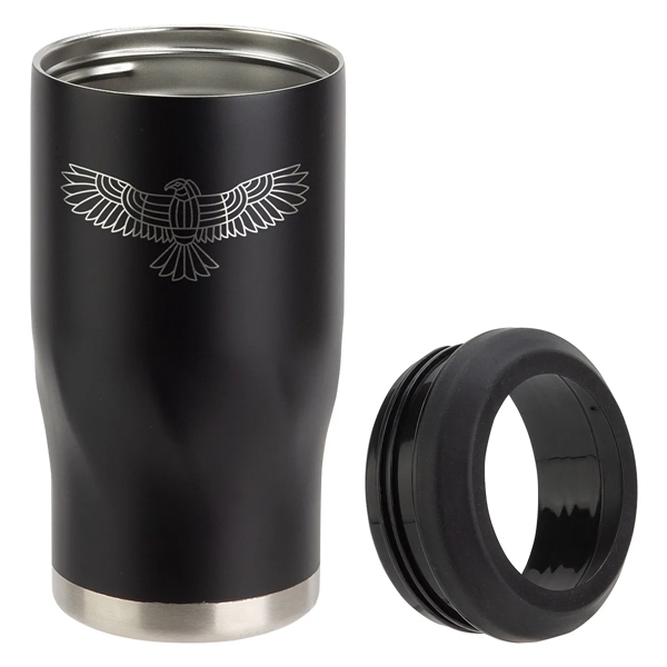 Vortex 4-in-1 Stainless Steel Can Cooler - Vortex 4-in-1 Stainless Steel Can Cooler - Image 1 of 4