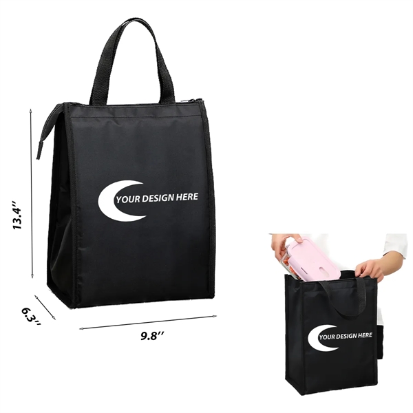 600D Oxford Cooler Tote Bag w/ Custom Imprint - 600D Oxford Cooler Tote Bag w/ Custom Imprint - Image 1 of 1