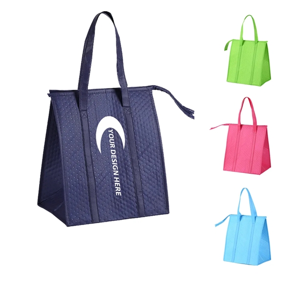 Customized Non-Woven Insulated Cooler Tote Bag - Customized Non-Woven Insulated Cooler Tote Bag - Image 0 of 1