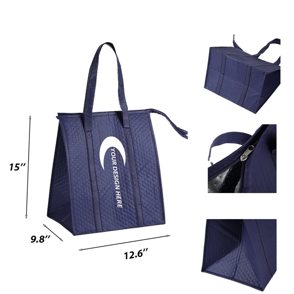Customized Non-Woven Insulated Cooler Tote Bag - Customized Non-Woven Insulated Cooler Tote Bag - Image 1 of 1
