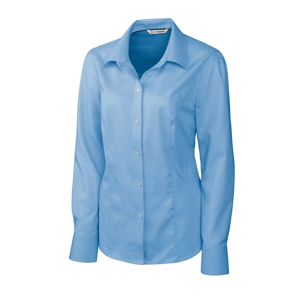 Cutter & Buck Epic Easy Care Nailshead Womens Long Sleeve... - Cutter & Buck Epic Easy Care Nailshead Womens Long Sleeve... - Image 0 of 8