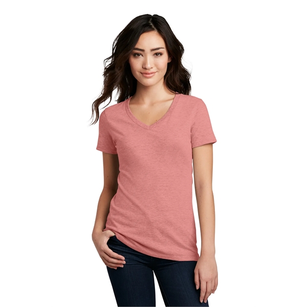 District Women's Perfect Blend CVC V-Neck Tee. - District Women's Perfect Blend CVC V-Neck Tee. - Image 95 of 104