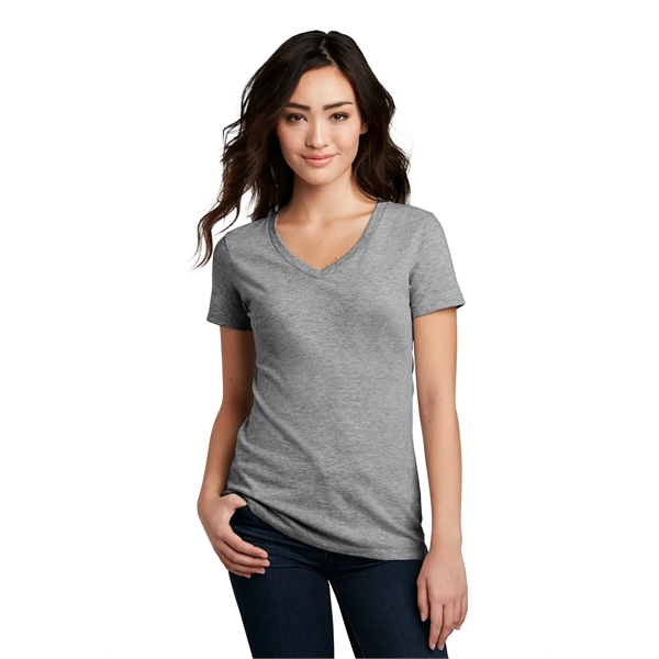 District Women's Perfect Blend CVC V-Neck Tee. - District Women's Perfect Blend CVC V-Neck Tee. - Image 100 of 104