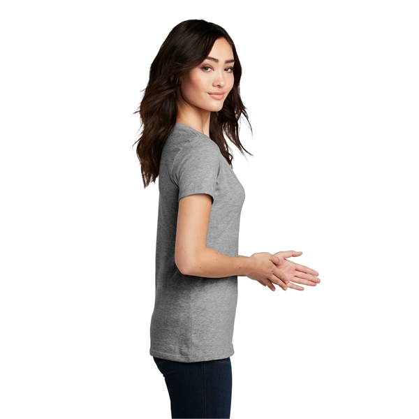 District Women's Perfect Blend CVC V-Neck Tee. - District Women's Perfect Blend CVC V-Neck Tee. - Image 102 of 104