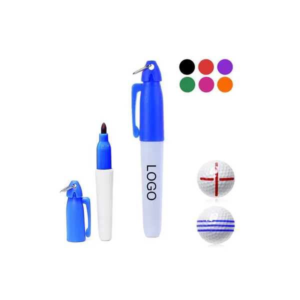 Golf Permanent Markers Pen - Golf Permanent Markers Pen - Image 0 of 1