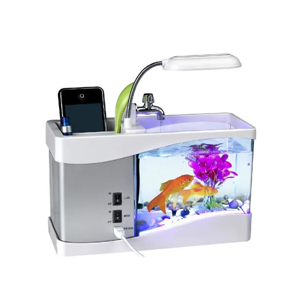 Fish Tank with Pen Holder - Fish Tank with Pen Holder - Image 1 of 3