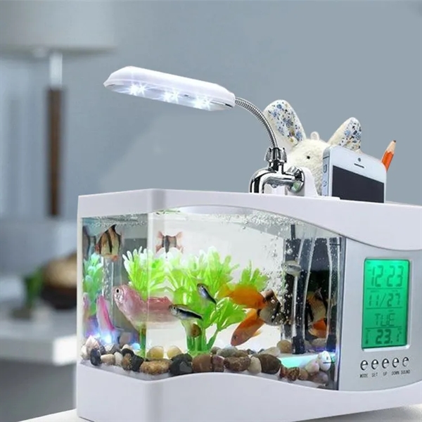 Fish Tank with Pen Holder - Fish Tank with Pen Holder - Image 3 of 3