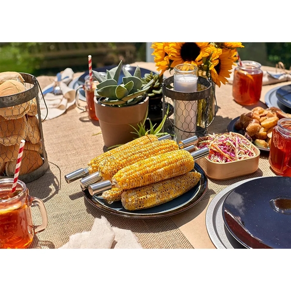 19 PCS Stainless Steel BBQ Grill Tools Set - 19 PCS Stainless Steel BBQ Grill Tools Set - Image 4 of 5