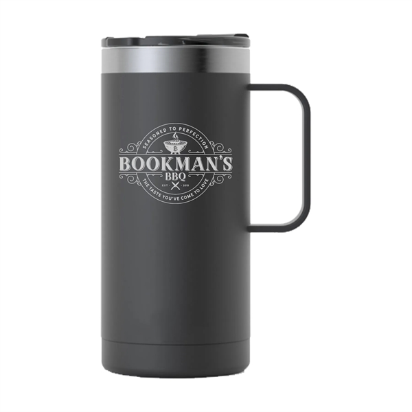 RTIC 16oz Ringed Stainless Steel Travel Mugs - RTIC 16oz Ringed Stainless Steel Travel Mugs - Image 2 of 39